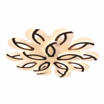 New Led Chandelier Living Room Bedroom Home Chandelier Modern Decoration Led Ceiling Chandelier Leaf-Shaped Interior Lighting